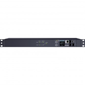 Блок распределения питания ATS CYBERPOWER PDU44004 1U type 10Amp plug IEC 320 C14 (12) IEC 320 C13 Блок распределения питания ATS CYBERPOWER PDU44004 1U type 10Amp plug IEC 320 C14 (12) IEC 320 C13